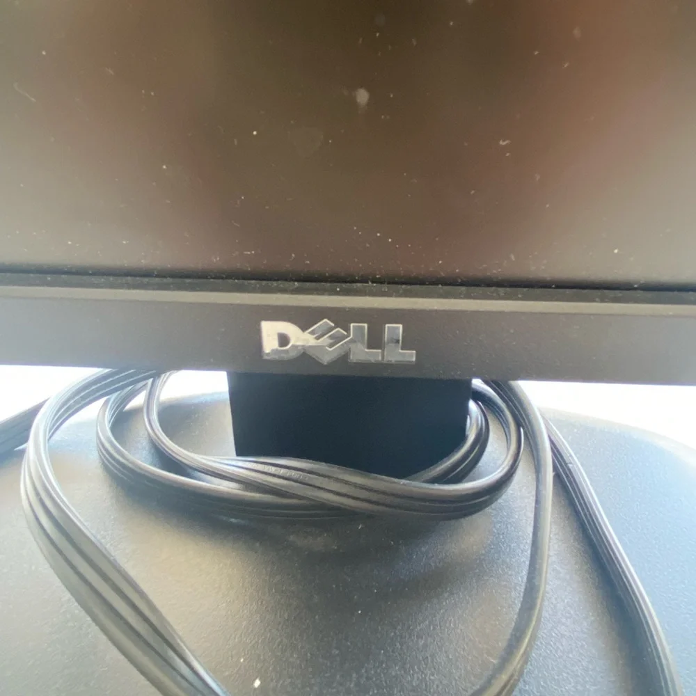 Dell 20 inch black monitor